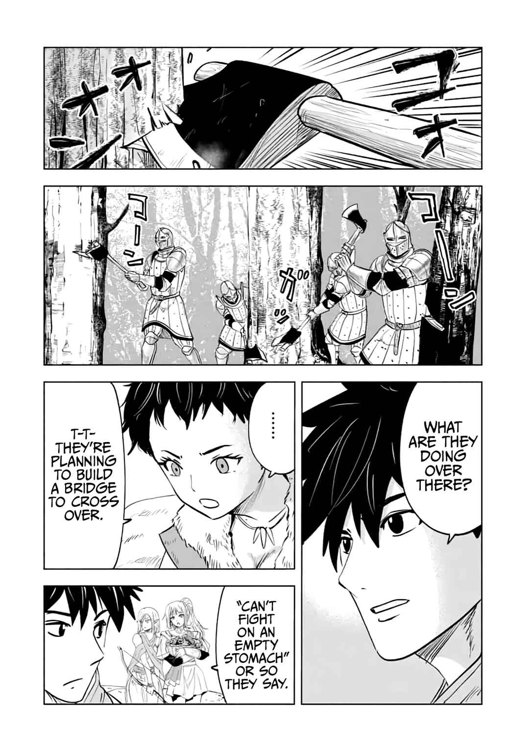 Page 29 Chapter 14 Makyou Seikatsu: Gakeppuchi Boukensha ga Hikikomoru ni wa Hirosugiru