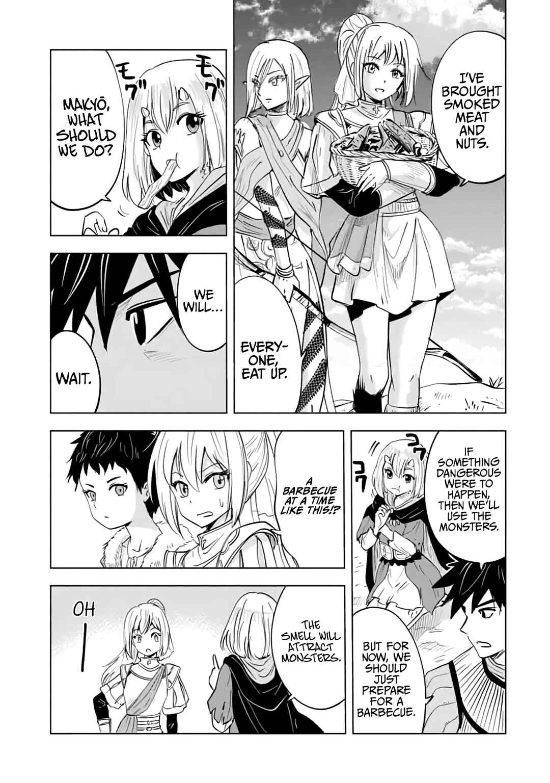 Page 30 Chapter 14 Makyou Seikatsu: Gakeppuchi Boukensha ga Hikikomoru ni wa Hirosugiru