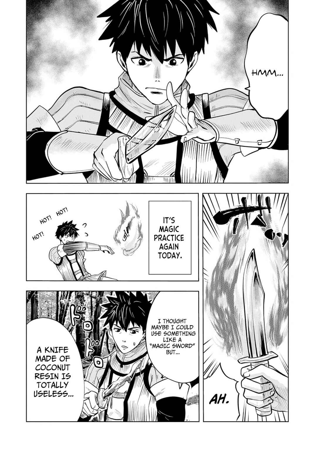 Page 3 Chapter 5.1 Makyou Seikatsu: Gakeppuchi Boukensha ga Hikikomoru ni wa Hirosugiru