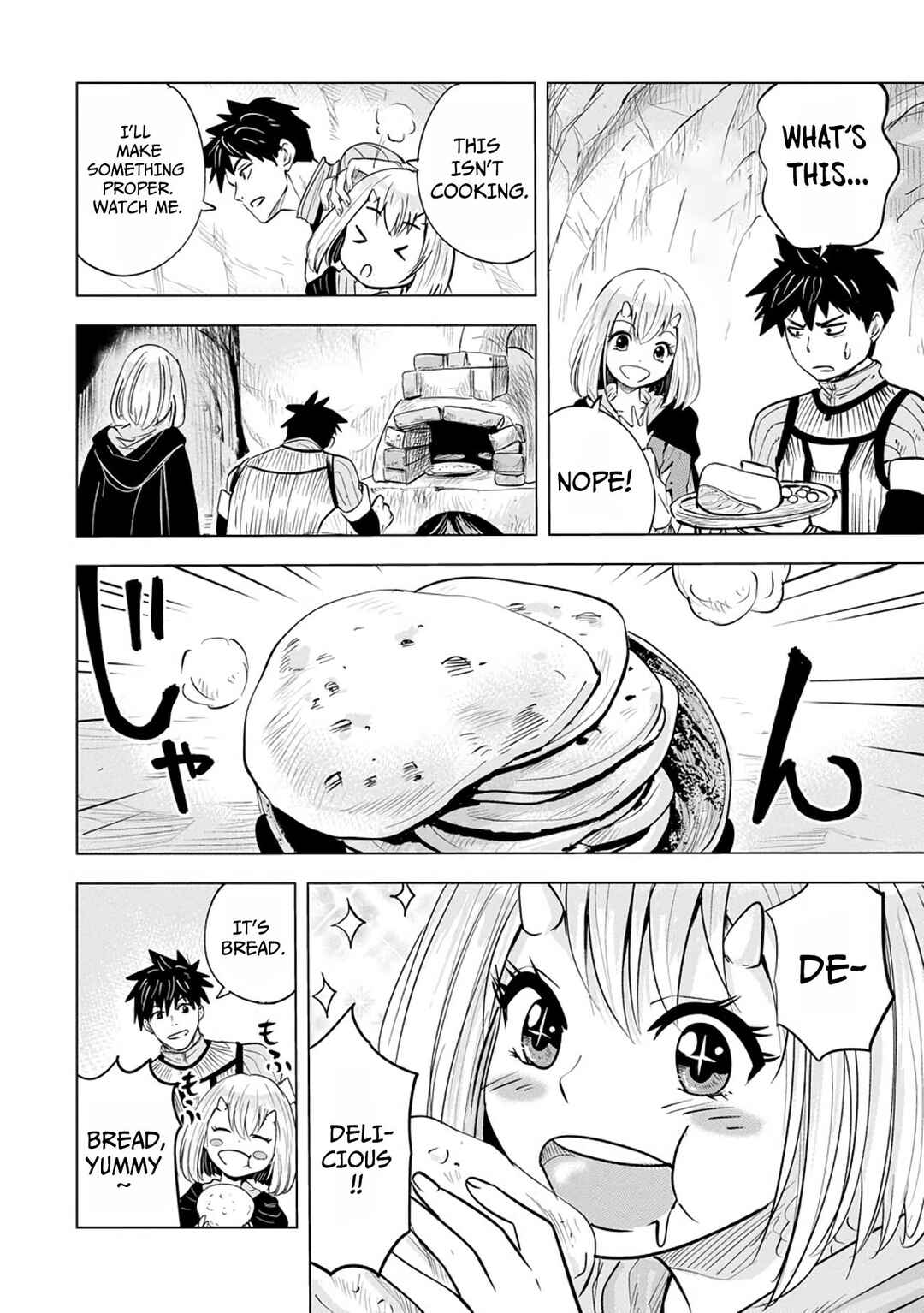 Page 7 Chapter 5.1 Makyou Seikatsu: Gakeppuchi Boukensha ga Hikikomoru ni wa Hirosugiru