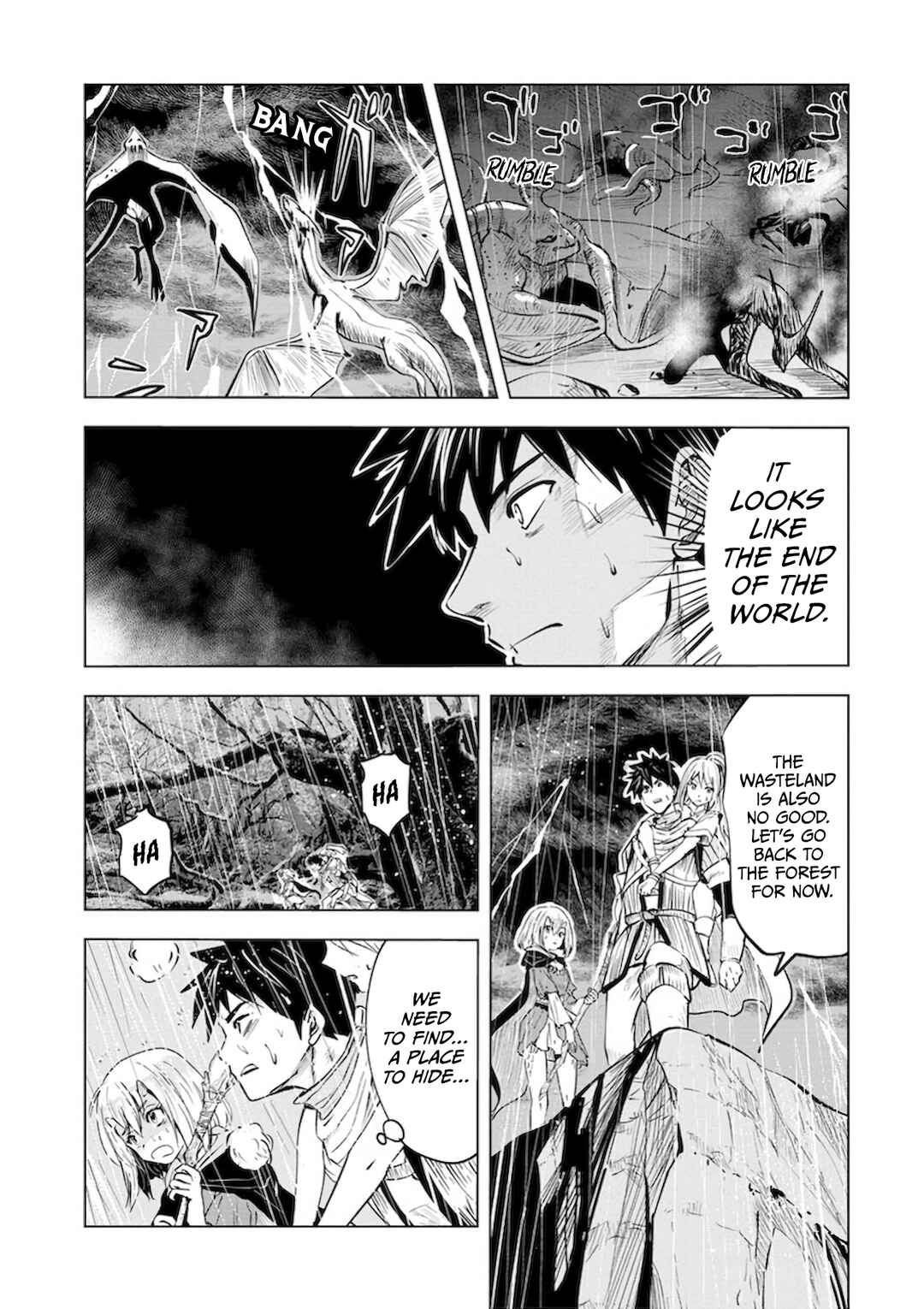 Page 20 Chapter 10 Makyou Seikatsu: Gakeppuchi Boukensha ga Hikikomoru ni wa Hirosugiru