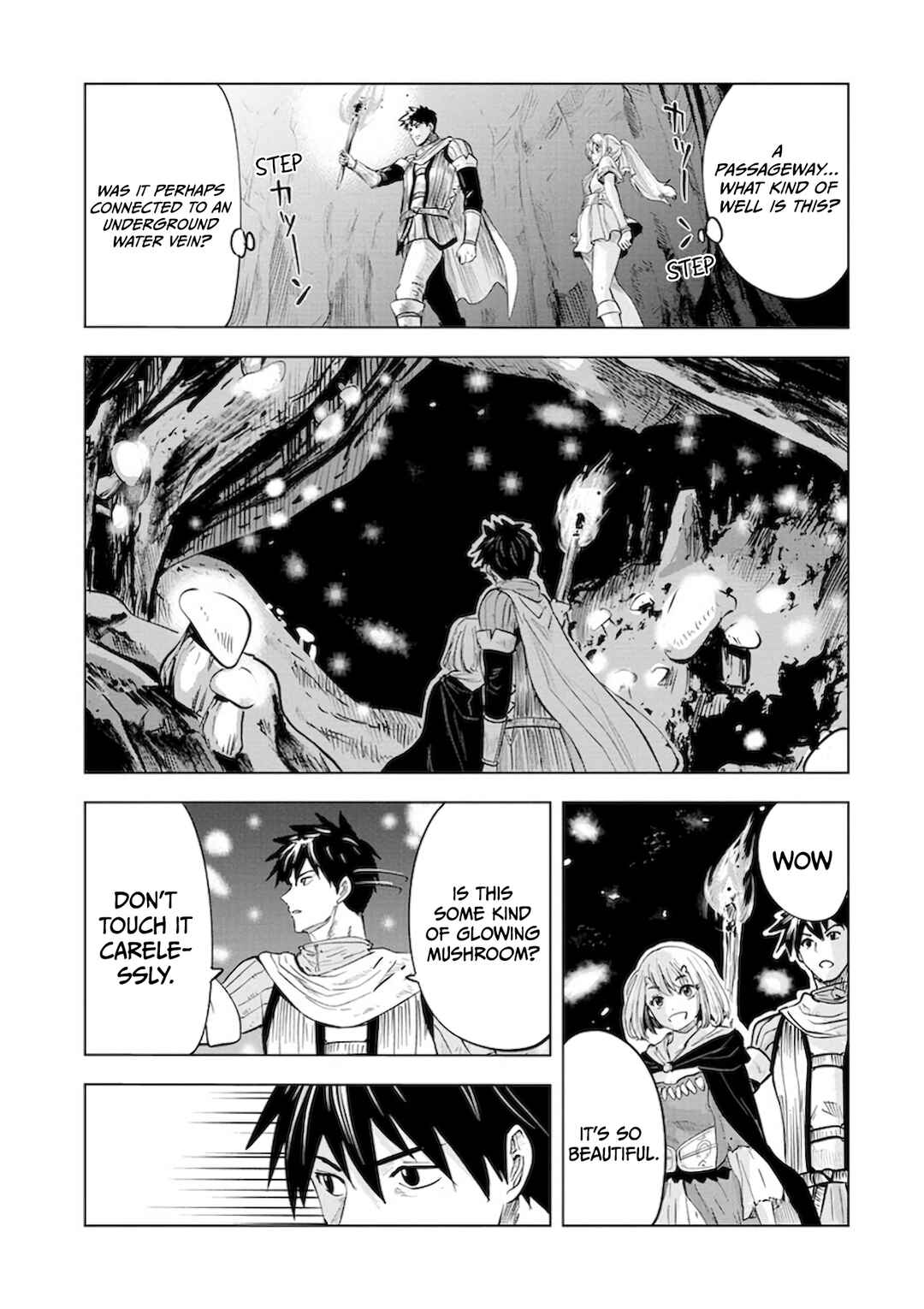 Page 28 Chapter 10 Makyou Seikatsu: Gakeppuchi Boukensha ga Hikikomoru ni wa Hirosugiru