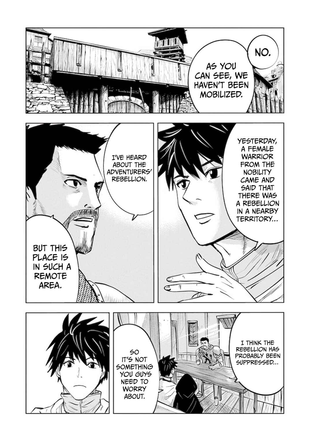 Page 3 Chapter 10 Makyou Seikatsu: Gakeppuchi Boukensha ga Hikikomoru ni wa Hirosugiru