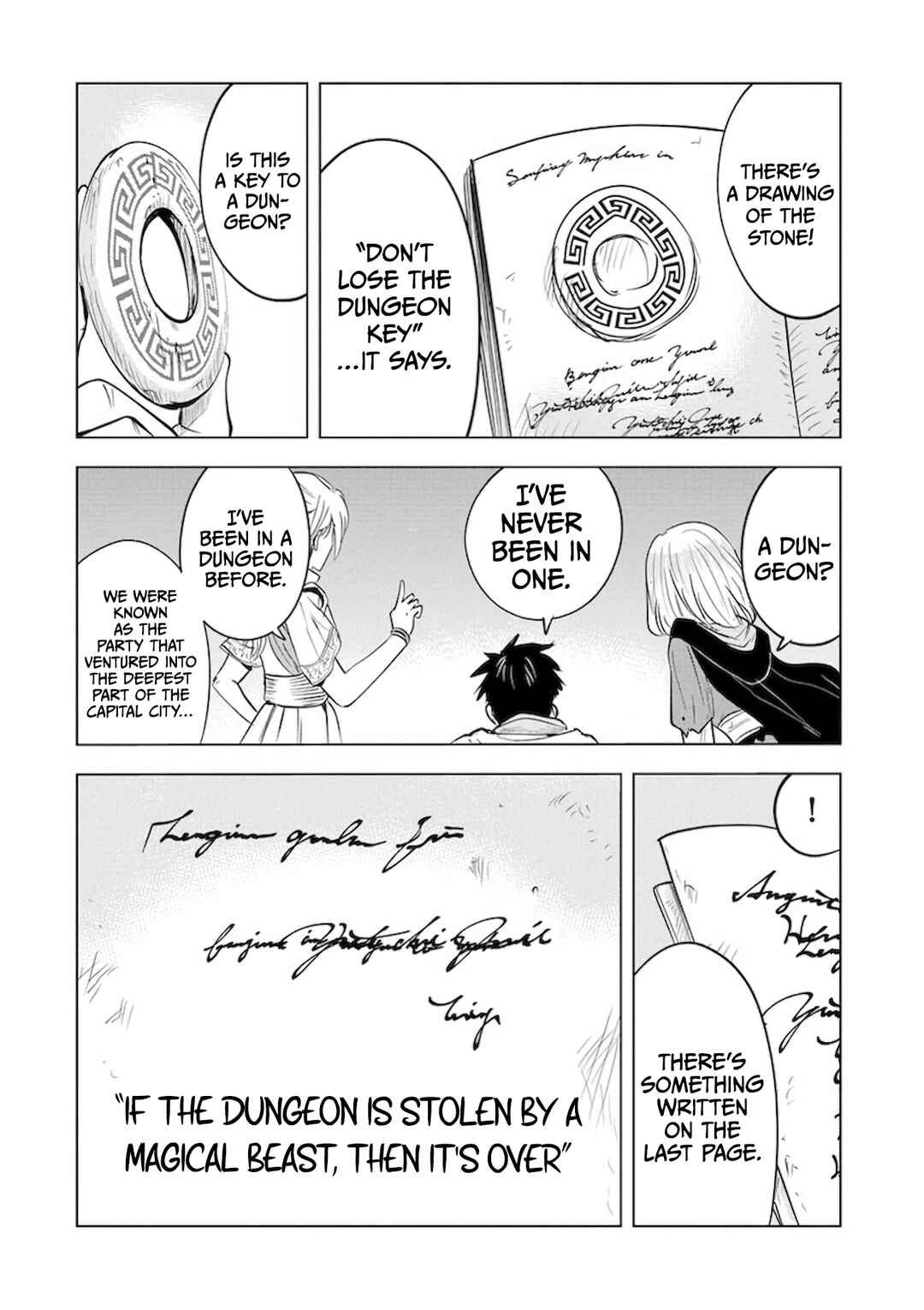 Page 31 Chapter 10 Makyou Seikatsu: Gakeppuchi Boukensha ga Hikikomoru ni wa Hirosugiru