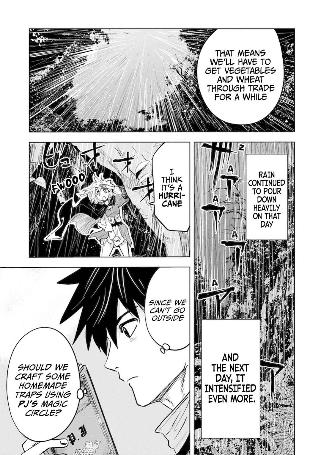 Page 8 Chapter 10 Makyou Seikatsu: Gakeppuchi Boukensha ga Hikikomoru ni wa Hirosugiru