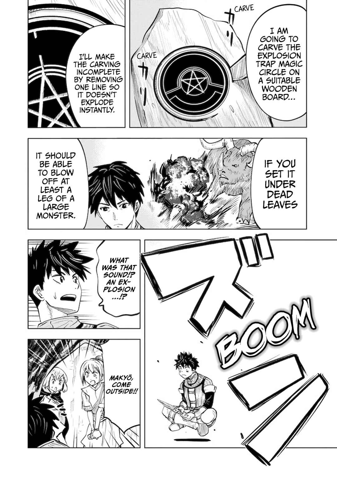 Page 9 Chapter 10 Makyou Seikatsu: Gakeppuchi Boukensha ga Hikikomoru ni wa Hirosugiru