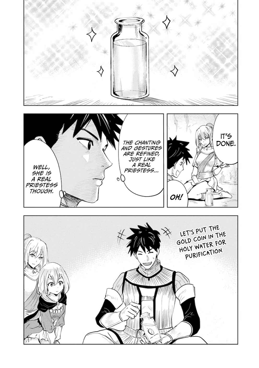 Page 17 Chapter 11 Makyou Seikatsu: Gakeppuchi Boukensha ga Hikikomoru ni wa Hirosugiru