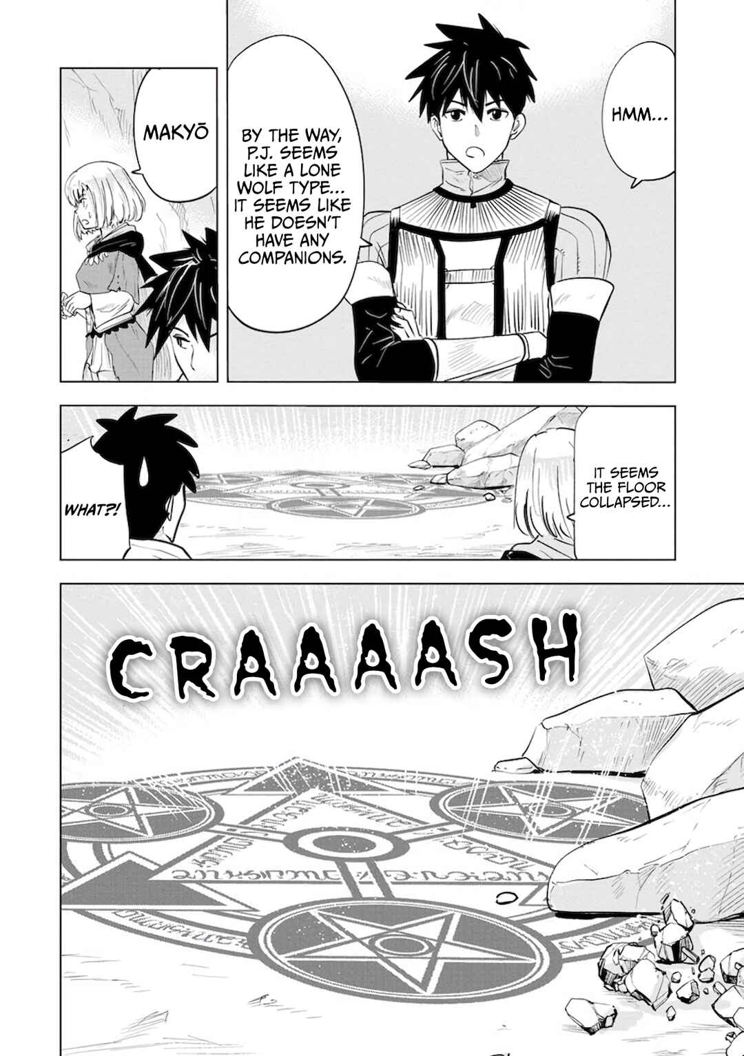 Page 20 Chapter 11 Makyou Seikatsu: Gakeppuchi Boukensha ga Hikikomoru ni wa Hirosugiru