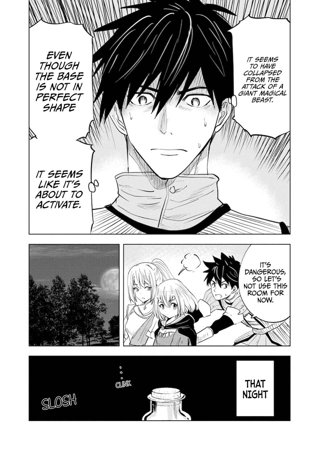 Page 21 Chapter 11 Makyou Seikatsu: Gakeppuchi Boukensha ga Hikikomoru ni wa Hirosugiru