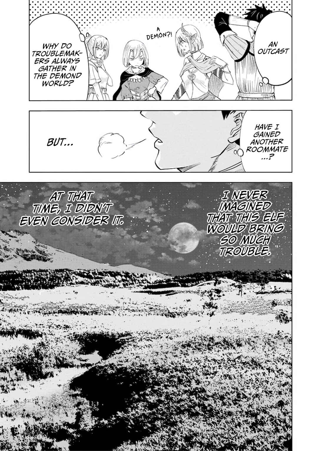 Page 33 Chapter 11 Makyou Seikatsu: Gakeppuchi Boukensha ga Hikikomoru ni wa Hirosugiru