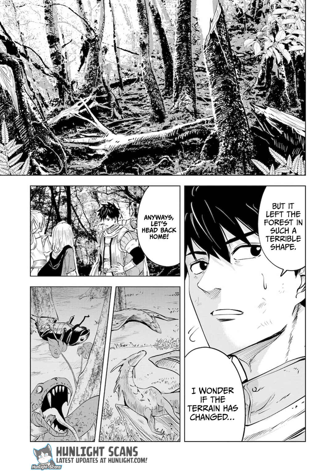 Page 5 Chapter 11 Makyou Seikatsu: Gakeppuchi Boukensha ga Hikikomoru ni wa Hirosugiru