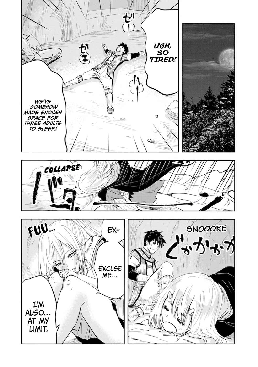 Page 8 Chapter 11 Makyou Seikatsu: Gakeppuchi Boukensha ga Hikikomoru ni wa Hirosugiru