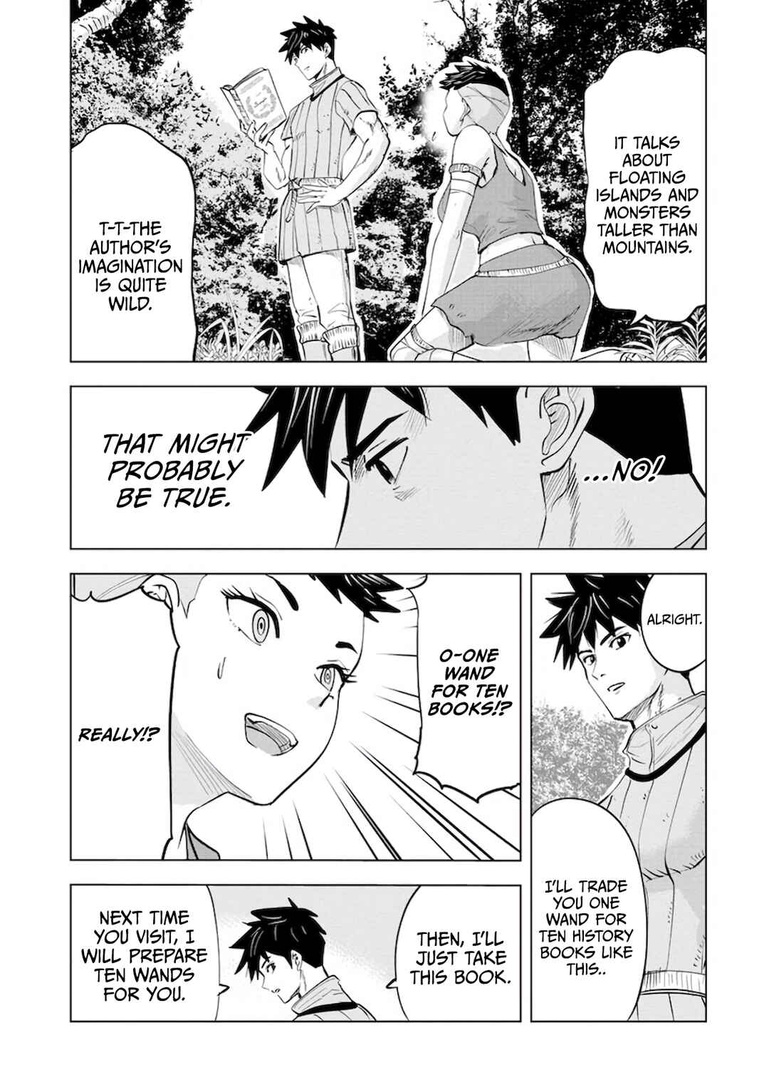Page 17 Chapter 9 Makyou Seikatsu: Gakeppuchi Boukensha ga Hikikomoru ni wa Hirosugiru