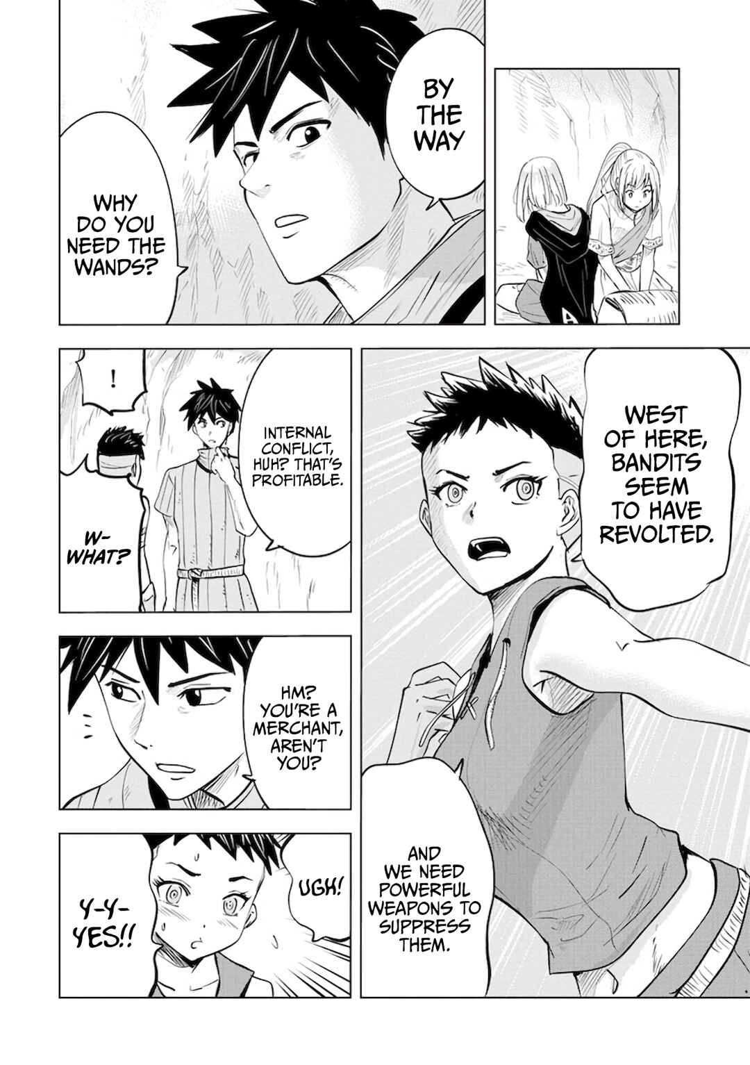 Page 20 Chapter 9 Makyou Seikatsu: Gakeppuchi Boukensha ga Hikikomoru ni wa Hirosugiru