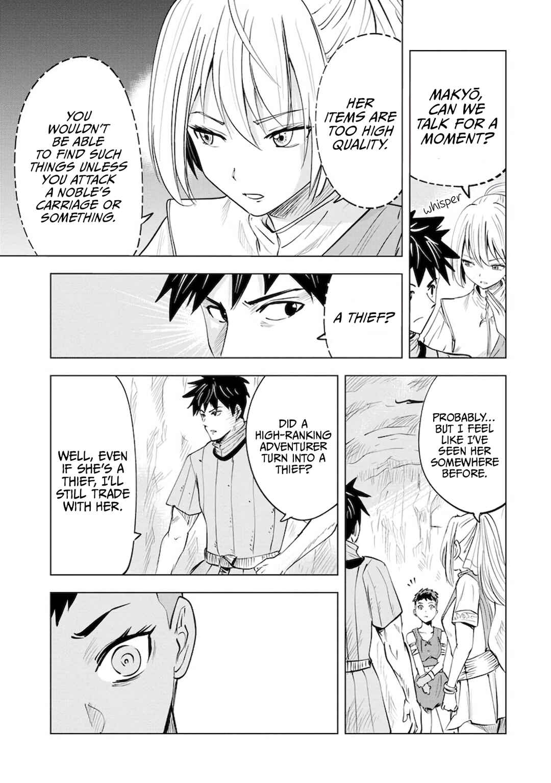 Page 21 Chapter 9 Makyou Seikatsu: Gakeppuchi Boukensha ga Hikikomoru ni wa Hirosugiru