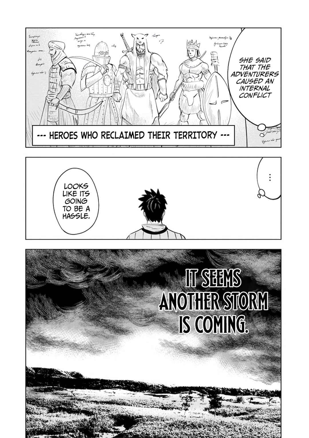 Page 28 Chapter 9 Makyou Seikatsu: Gakeppuchi Boukensha ga Hikikomoru ni wa Hirosugiru