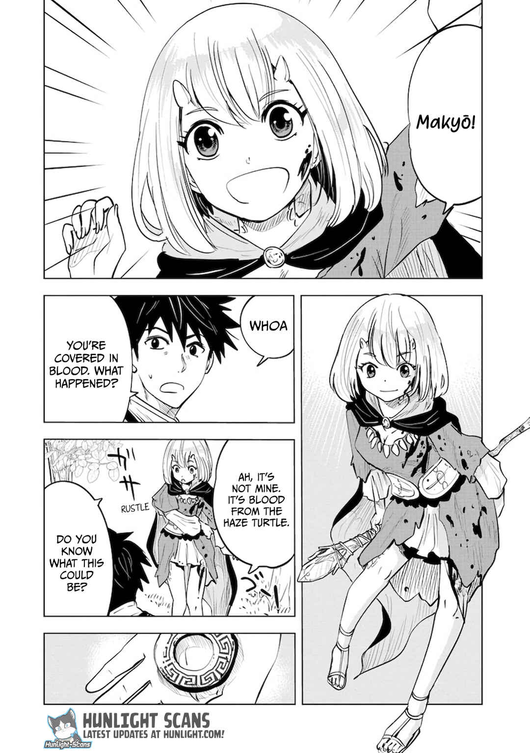 Page 4 Chapter 9 Makyou Seikatsu: Gakeppuchi Boukensha ga Hikikomoru ni wa Hirosugiru