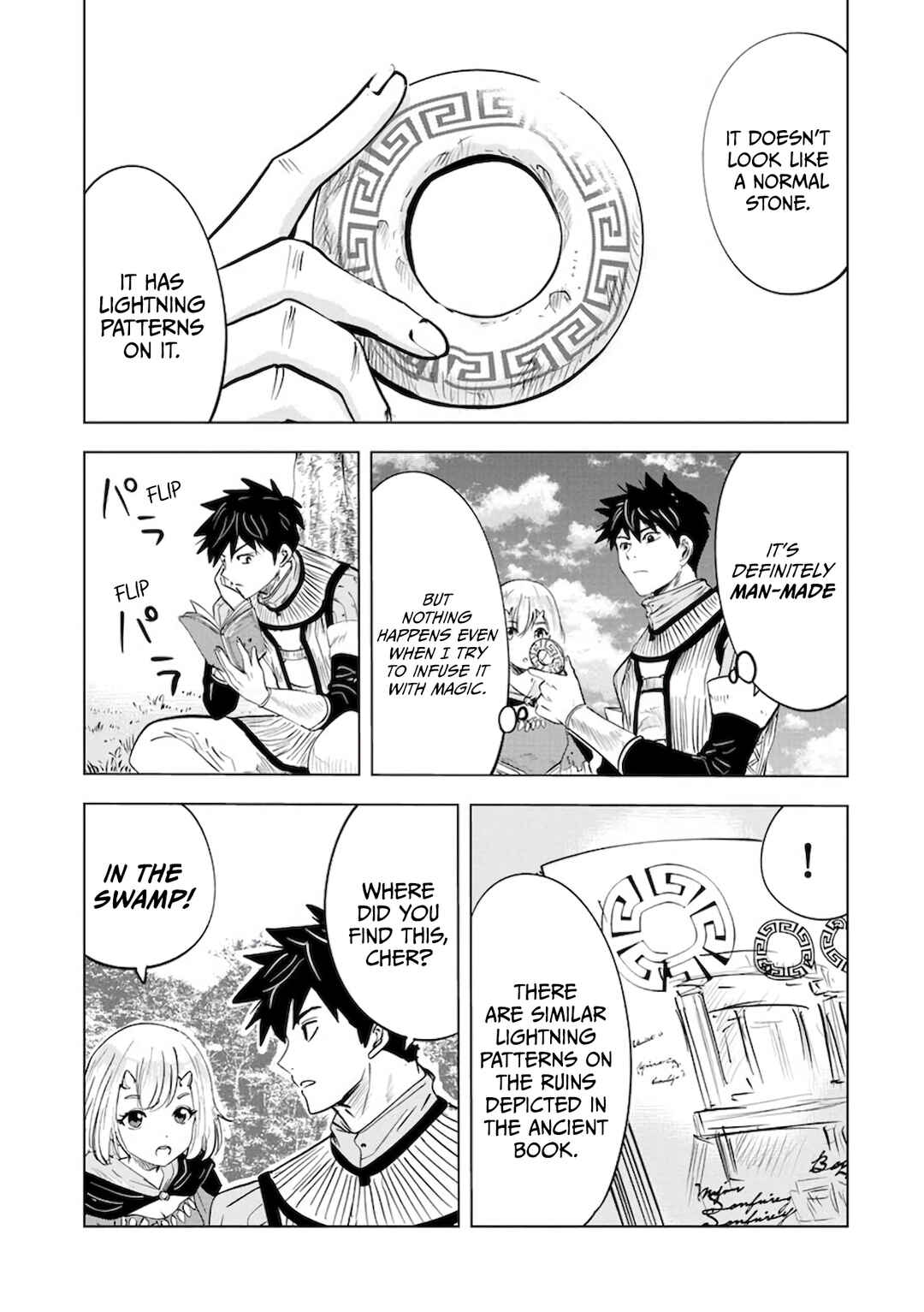 Page 5 Chapter 9 Makyou Seikatsu: Gakeppuchi Boukensha ga Hikikomoru ni wa Hirosugiru