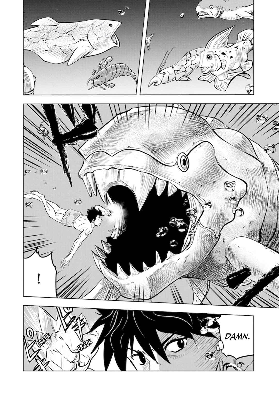 Page 8 Chapter 9 Makyou Seikatsu: Gakeppuchi Boukensha ga Hikikomoru ni wa Hirosugiru