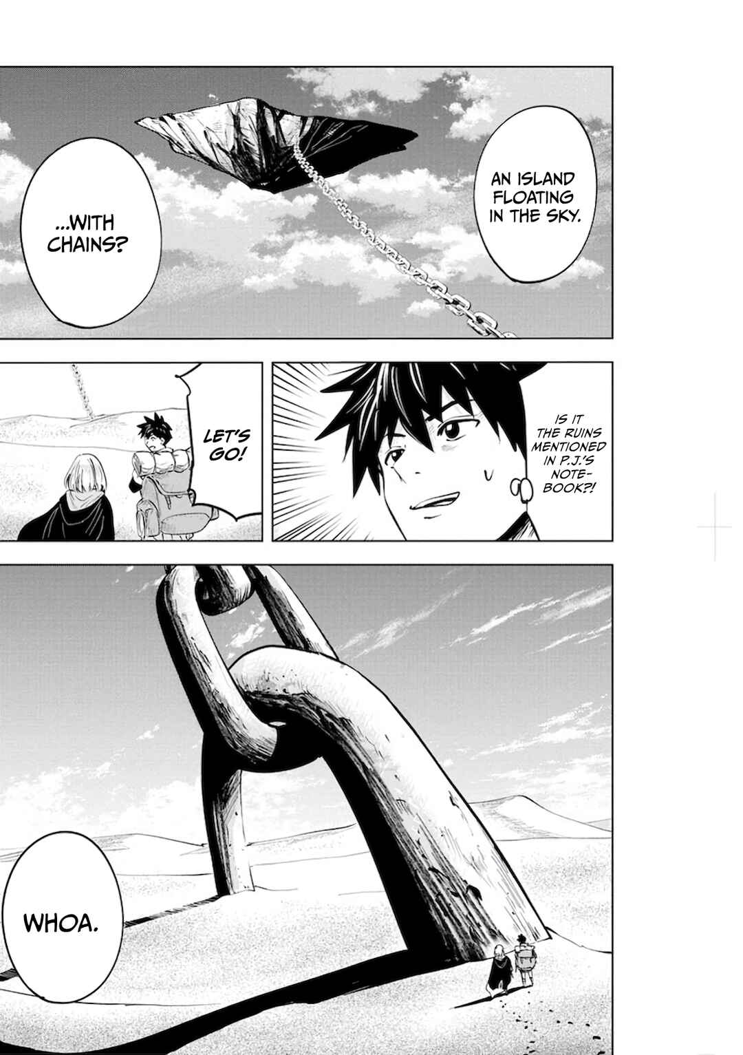 Page 21 Chapter 7 Makyou Seikatsu: Gakeppuchi Boukensha ga Hikikomoru ni wa Hirosugiru