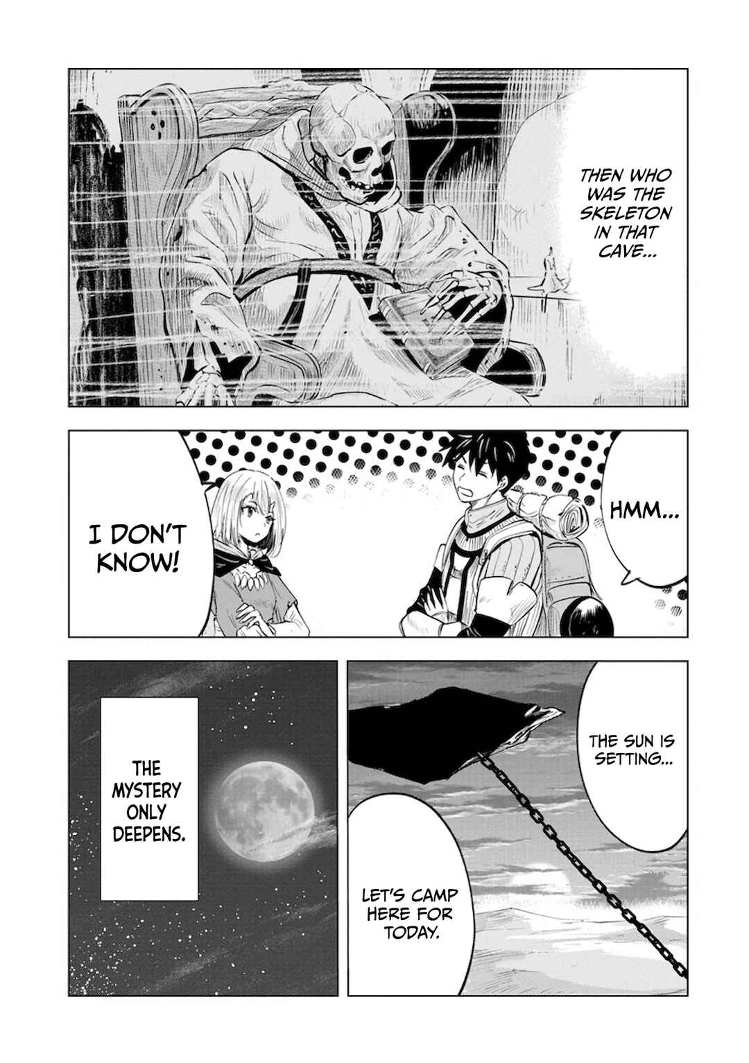 Page 30 Chapter 7 Makyou Seikatsu: Gakeppuchi Boukensha ga Hikikomoru ni wa Hirosugiru