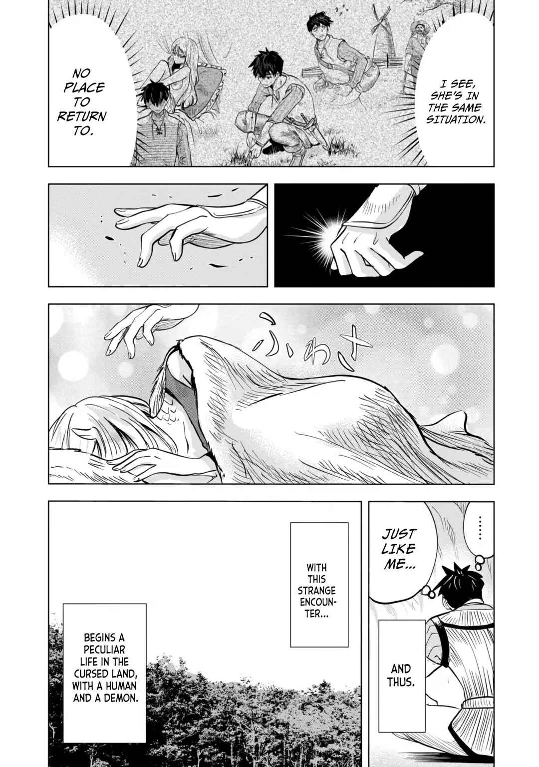 Page 19 Chapter 3.2 Makyou Seikatsu: Gakeppuchi Boukensha ga Hikikomoru ni wa Hirosugiru
