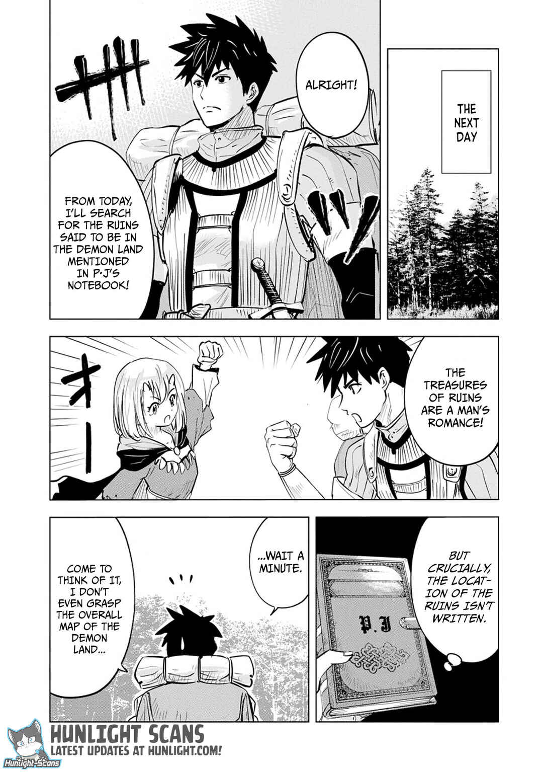 Page 3 Chapter 6.2 Makyou Seikatsu: Gakeppuchi Boukensha ga Hikikomoru ni wa Hirosugiru