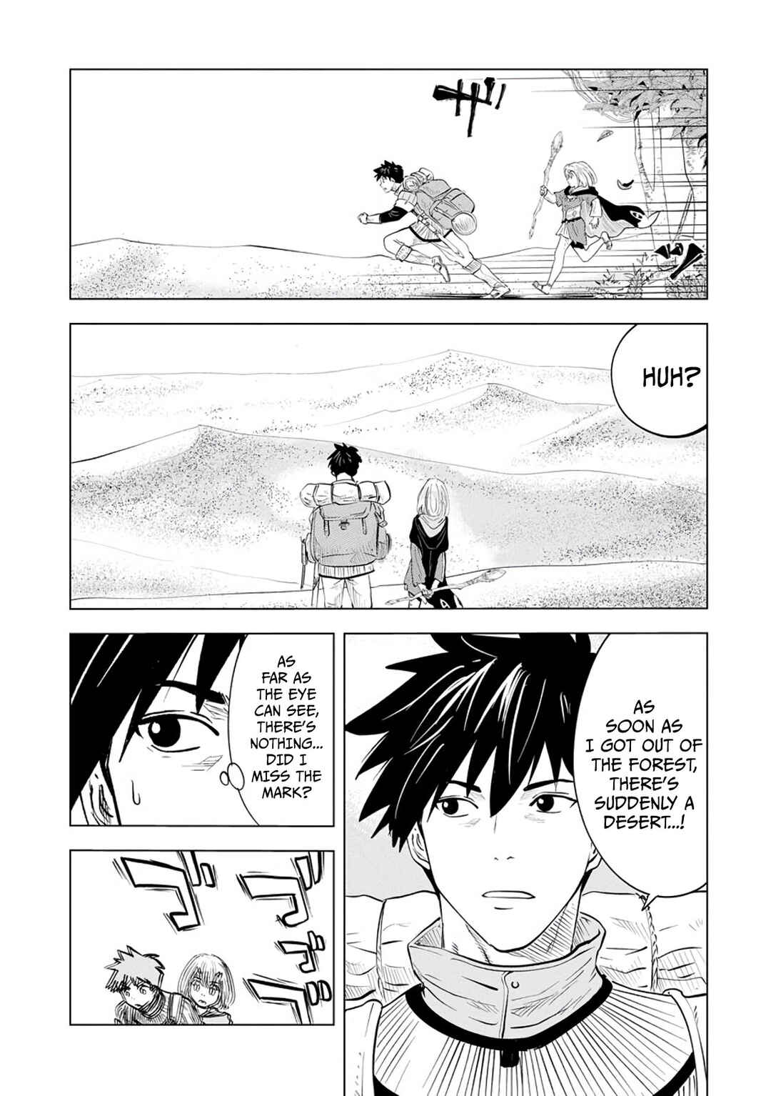 Page 5 Chapter 6.2 Makyou Seikatsu: Gakeppuchi Boukensha ga Hikikomoru ni wa Hirosugiru