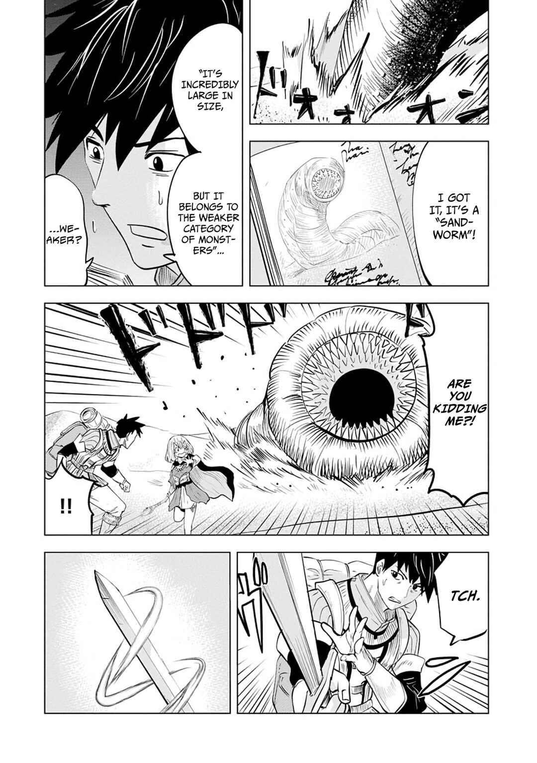 Page 8 Chapter 6.2 Makyou Seikatsu: Gakeppuchi Boukensha ga Hikikomoru ni wa Hirosugiru