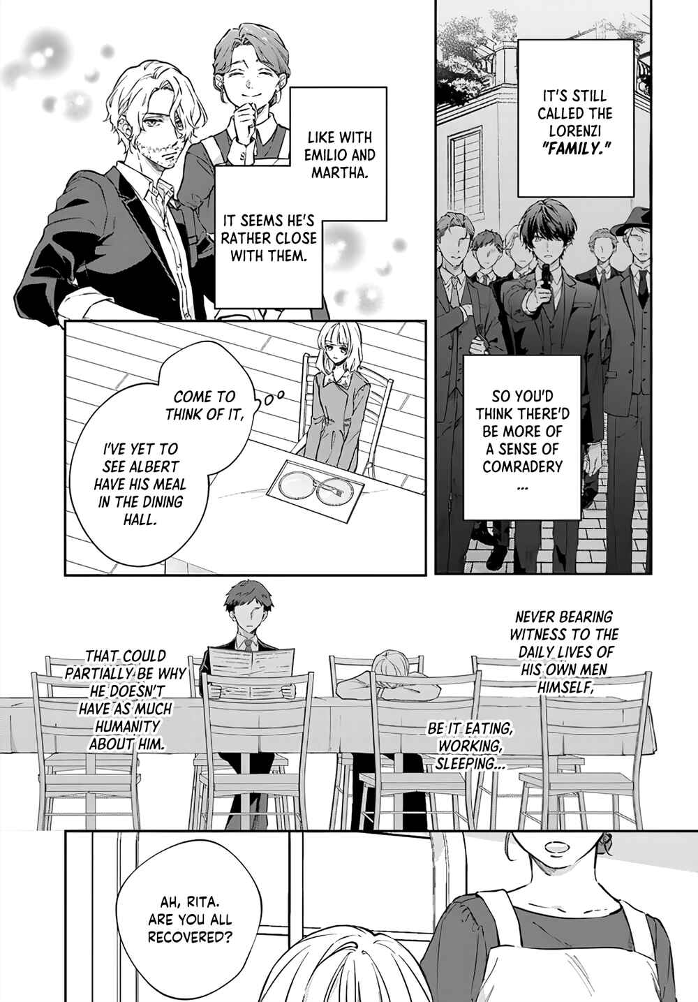 Page 9 Chapter 7 Koyoi, Lorenzi-ke de Kanbi naru Chuusei wo