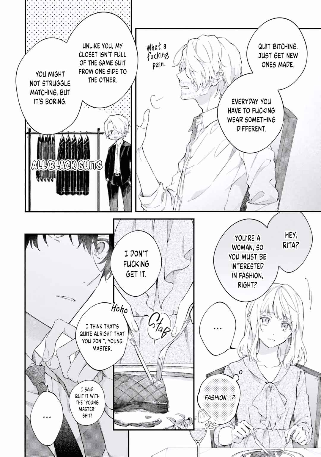 Page 10 Chapter 2 Koyoi, Lorenzi-ke de Kanbi naru Chuusei wo