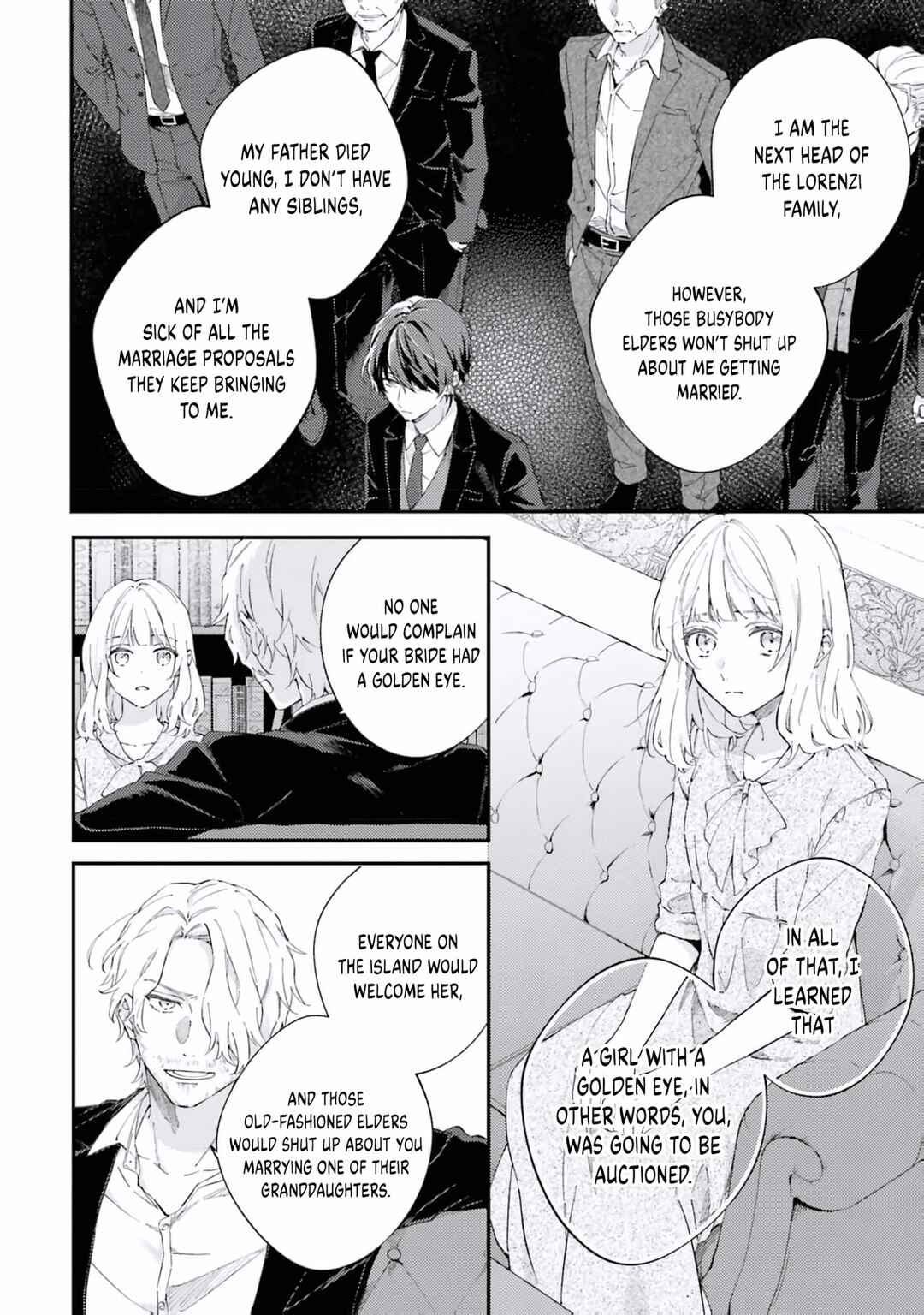 Page 20 Chapter 2 Koyoi, Lorenzi-ke de Kanbi naru Chuusei wo