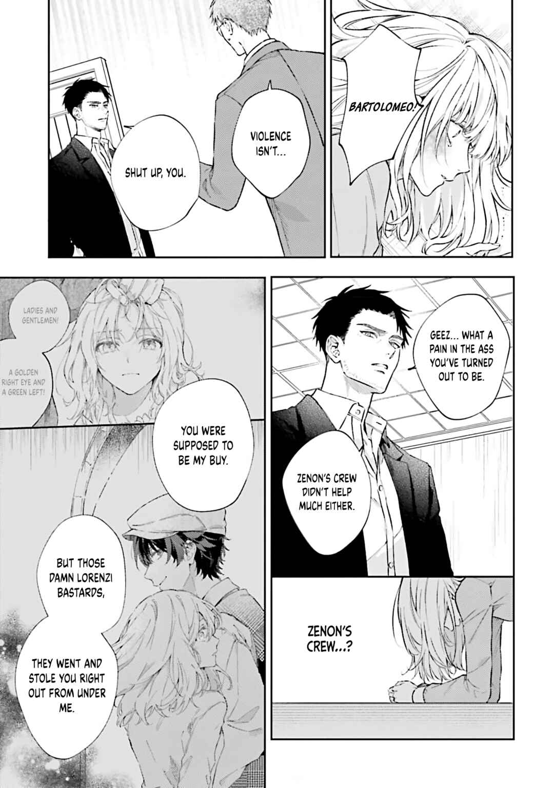 Page 27 Chapter 13 Koyoi, Lorenzi-ke de Kanbi naru Chuusei wo