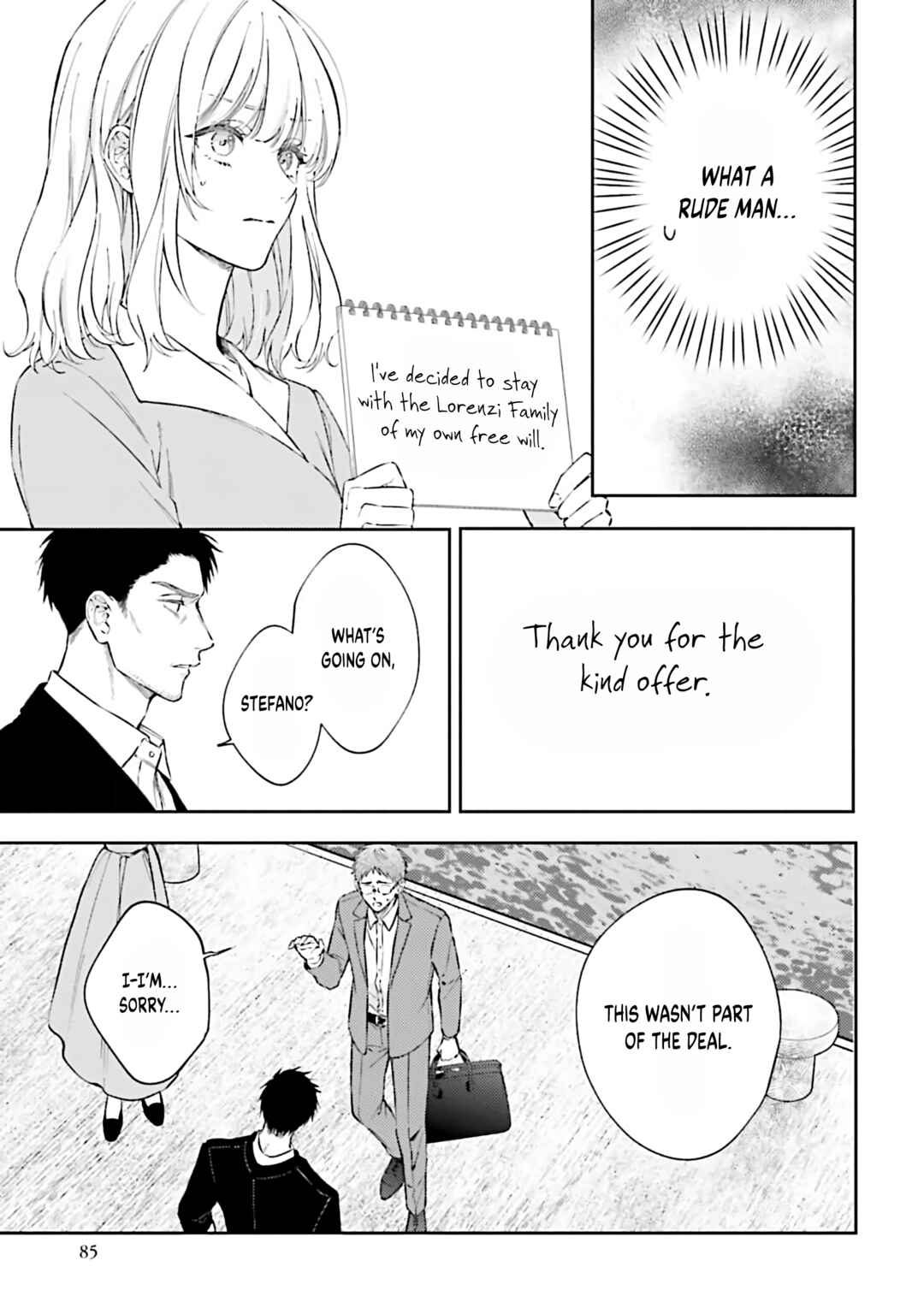 Page 7 Chapter 13 Koyoi, Lorenzi-ke de Kanbi naru Chuusei wo