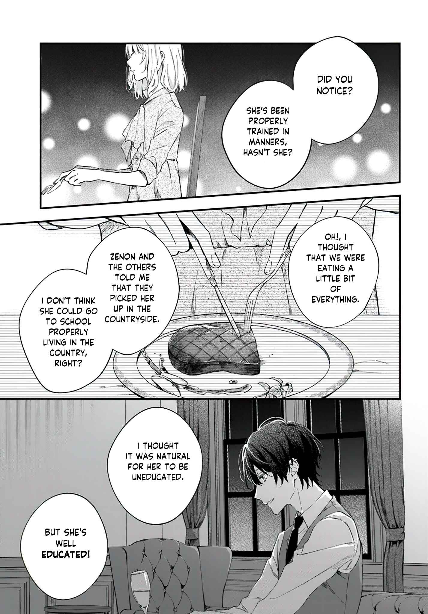 Page 3 Chapter 2.4 Koyoi, Lorenzi-ke de Kanbi naru Chuusei wo