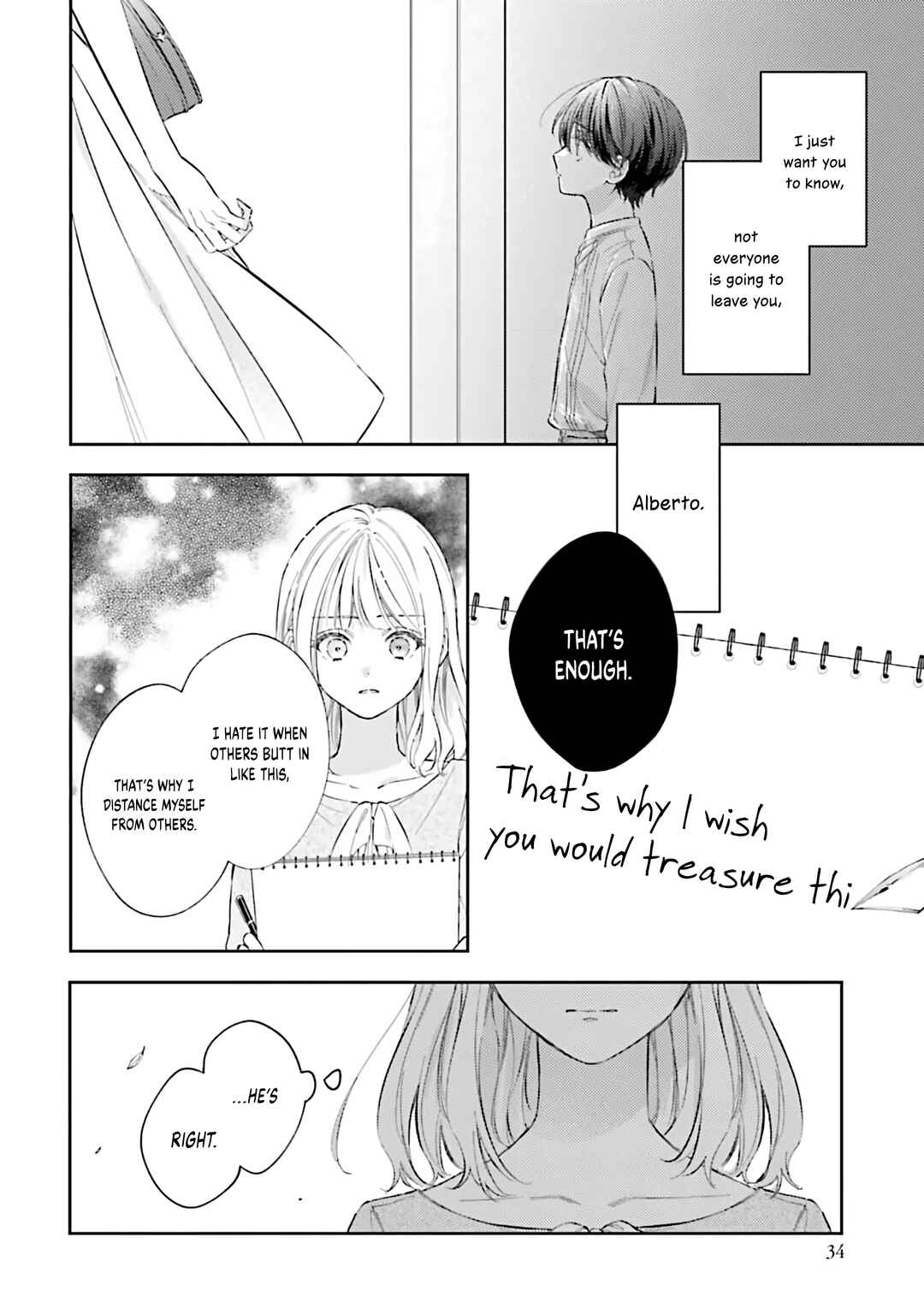 Page 35 Chapter 11 Koyoi, Lorenzi-ke de Kanbi naru Chuusei wo