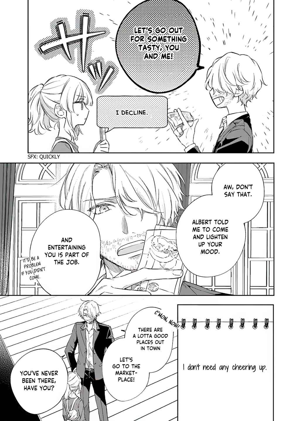 Page 3 Chapter 8.1 Koyoi, Lorenzi-ke de Kanbi naru Chuusei wo