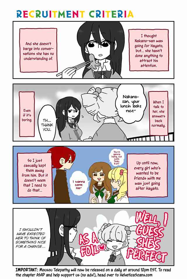 Page 1 Chapter 42 Mousou Telepathy