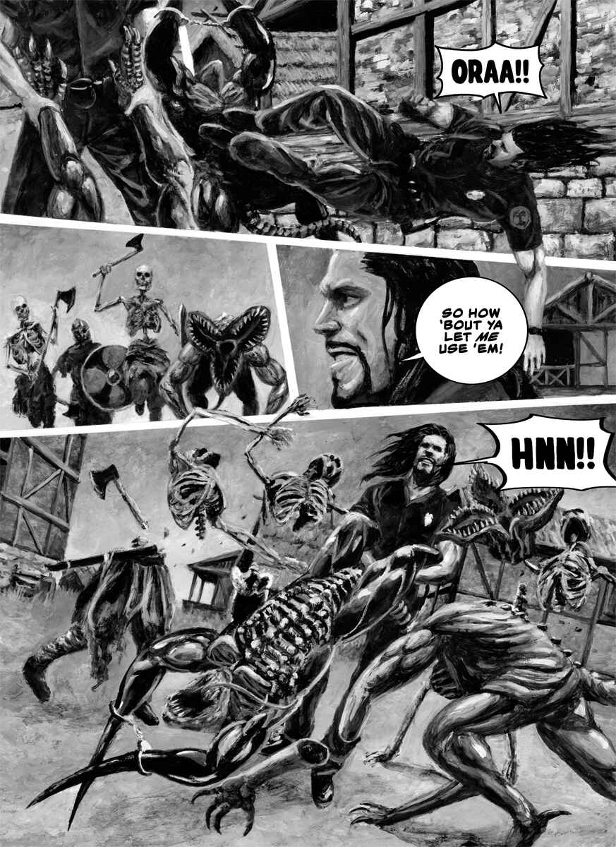 Page 17 Chapter Unknown_2bb2 We Were Reincarnated Into a World Overrun by Monsters, but It’s No Big Deal Because God Gave Us a Deck of Mysterious Cards That Enable Incredible Transformations, So We’re Going To Work Together To Save This World: The Manga