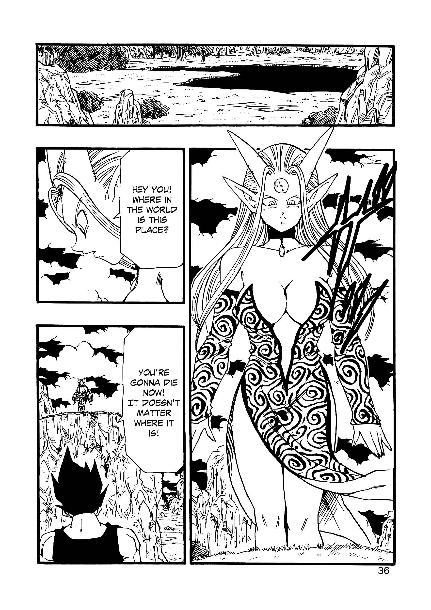 Page 37 Chapter 10 Dragon Ball AF (Young Jijii)