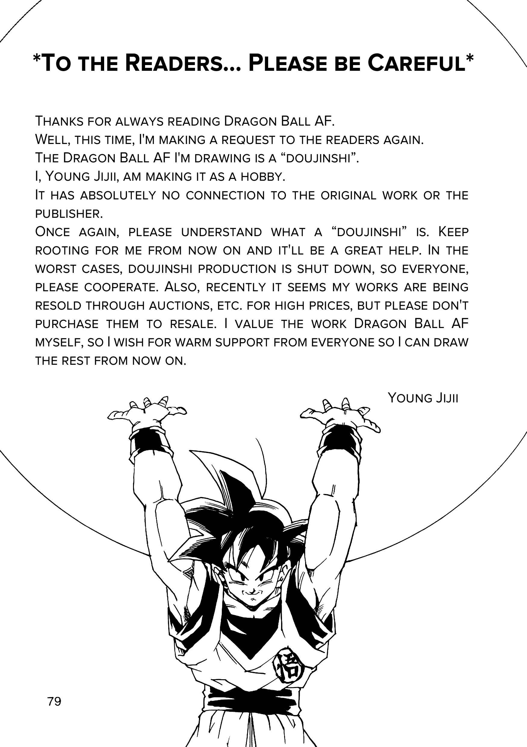 Page 80 Chapter 10 Dragon Ball AF (Young Jijii)