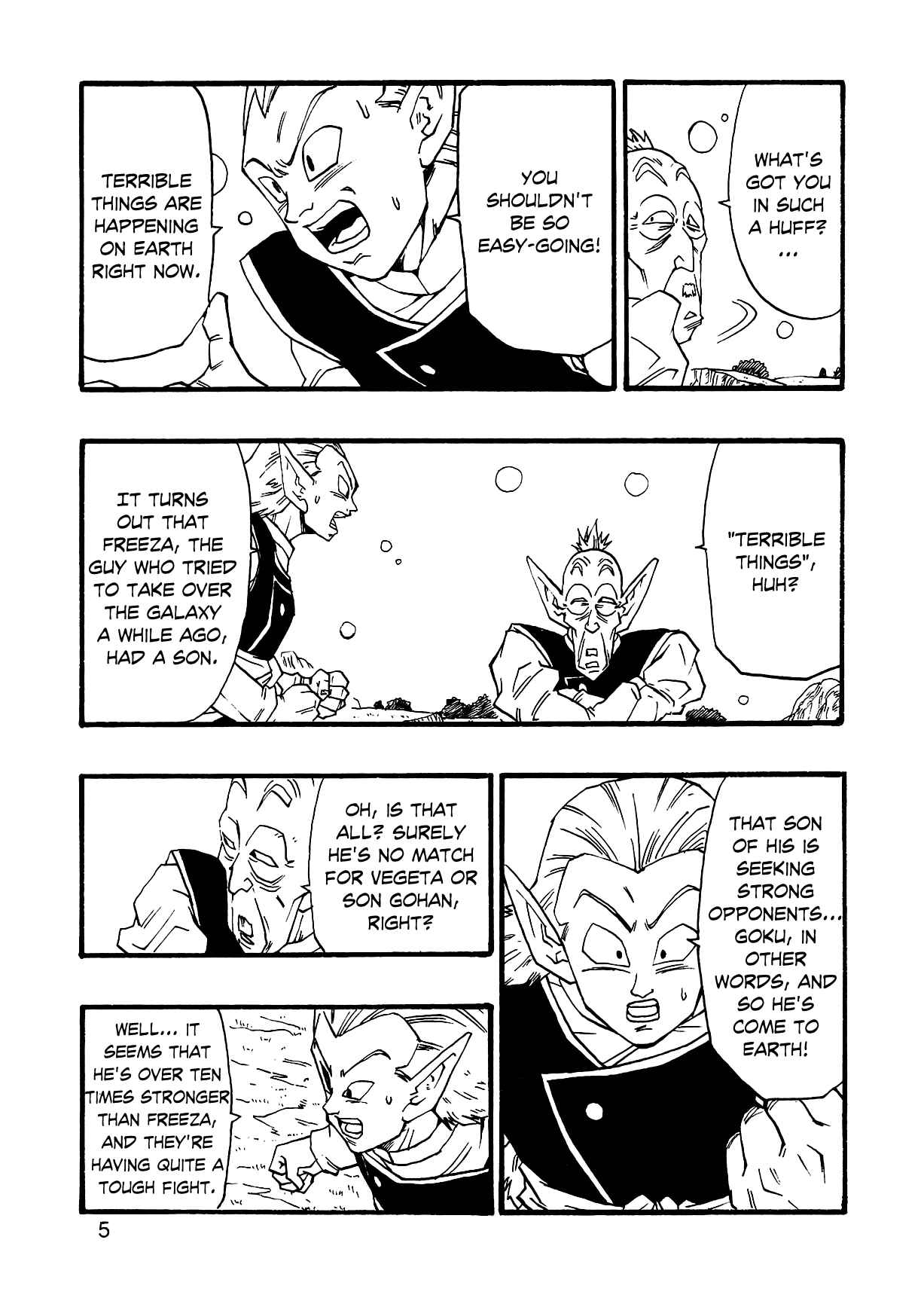 Page 8 Chapter 3 Dragon Ball AF (Young Jijii)