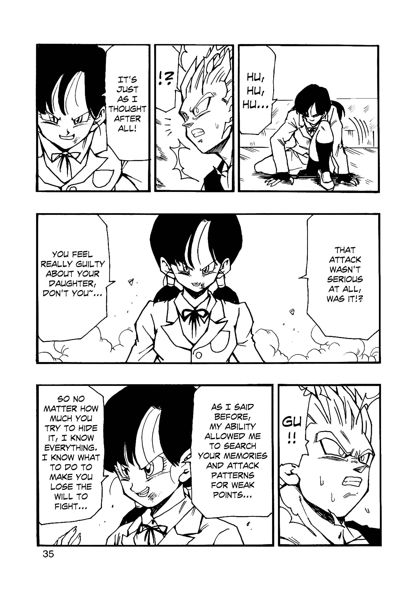 Page 36 Chapter 11 Dragon Ball AF (Young Jijii)