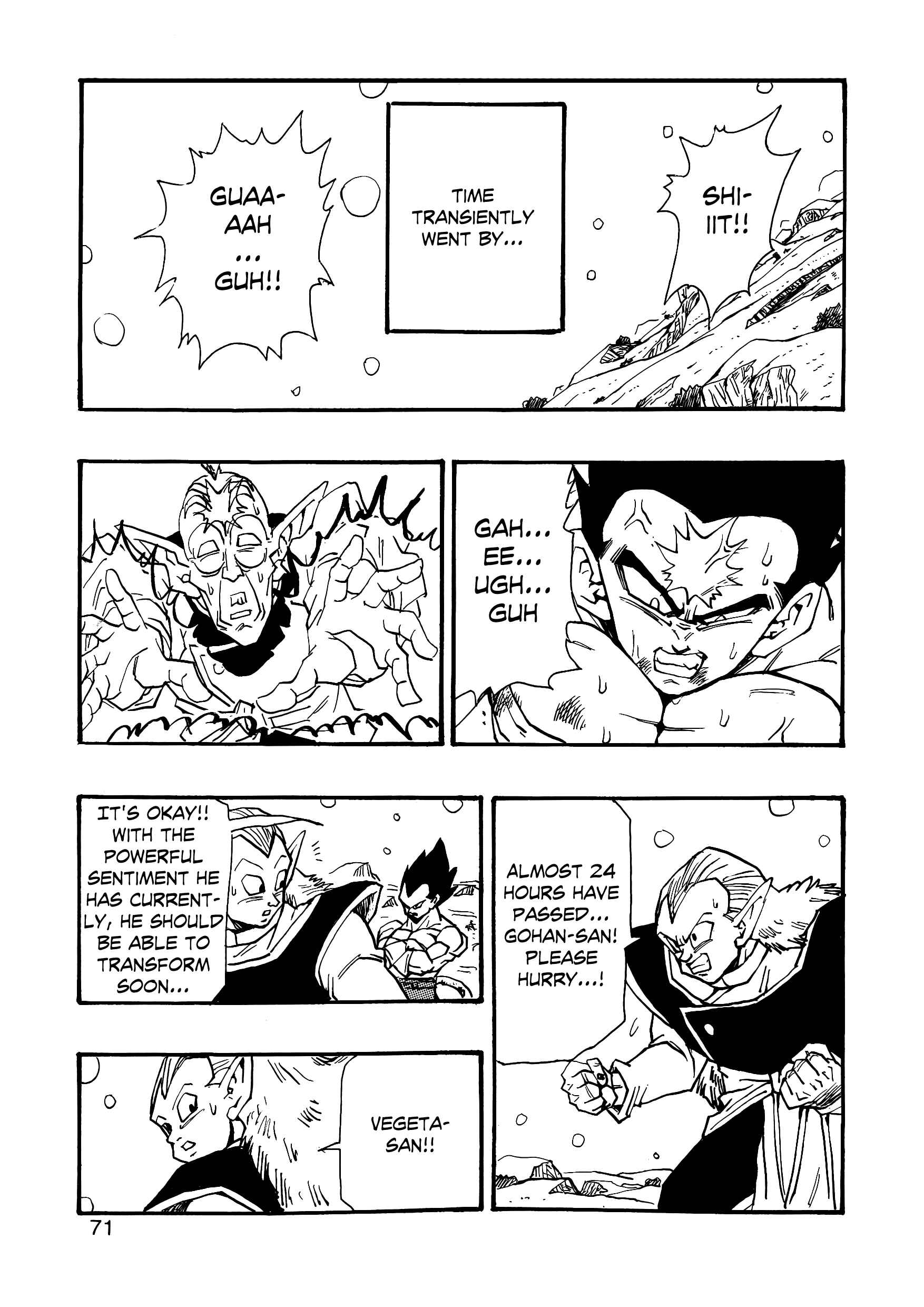 Page 72 Chapter 6 Dragon Ball AF (Young Jijii)