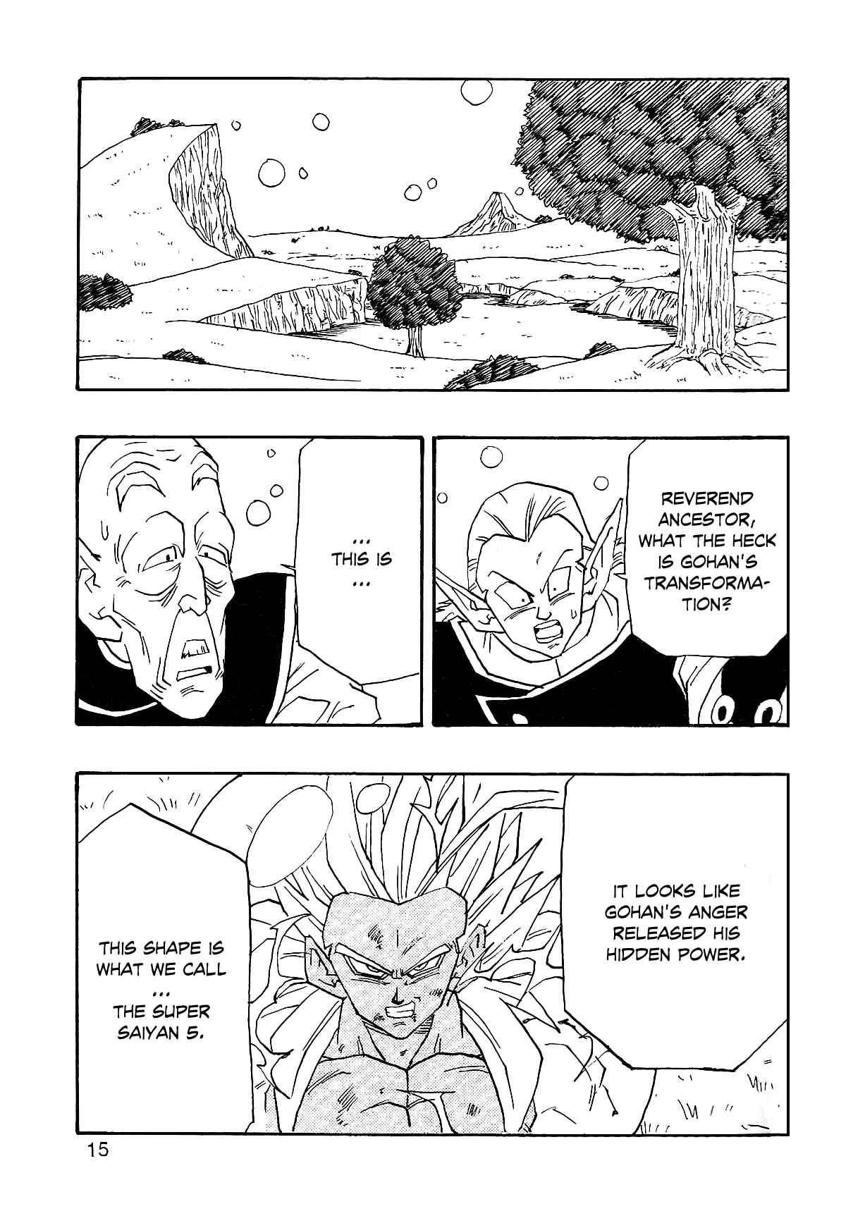 Page 18 Chapter 4 Dragon Ball AF (Young Jijii)