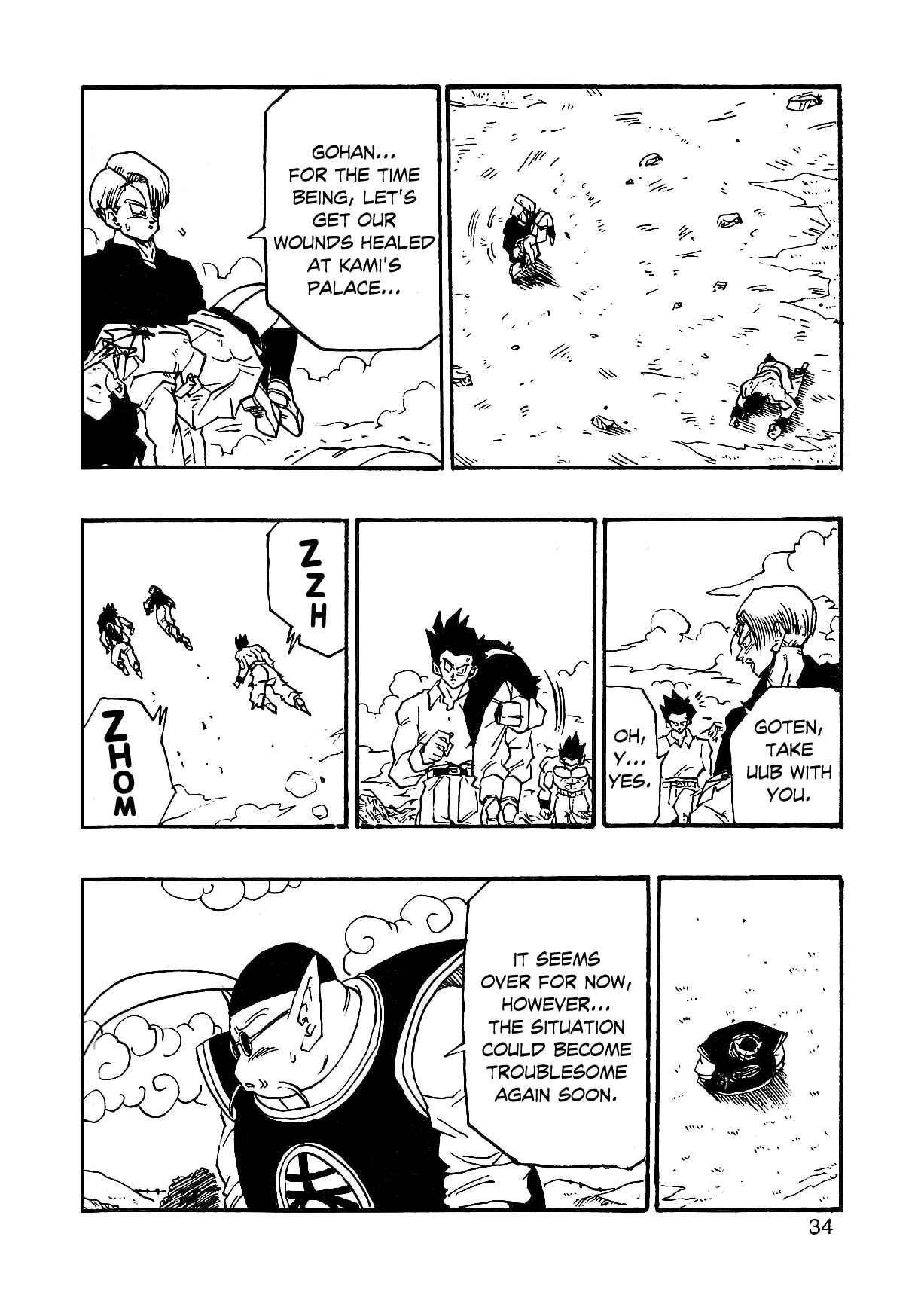 Page 37 Chapter 4 Dragon Ball AF (Young Jijii)