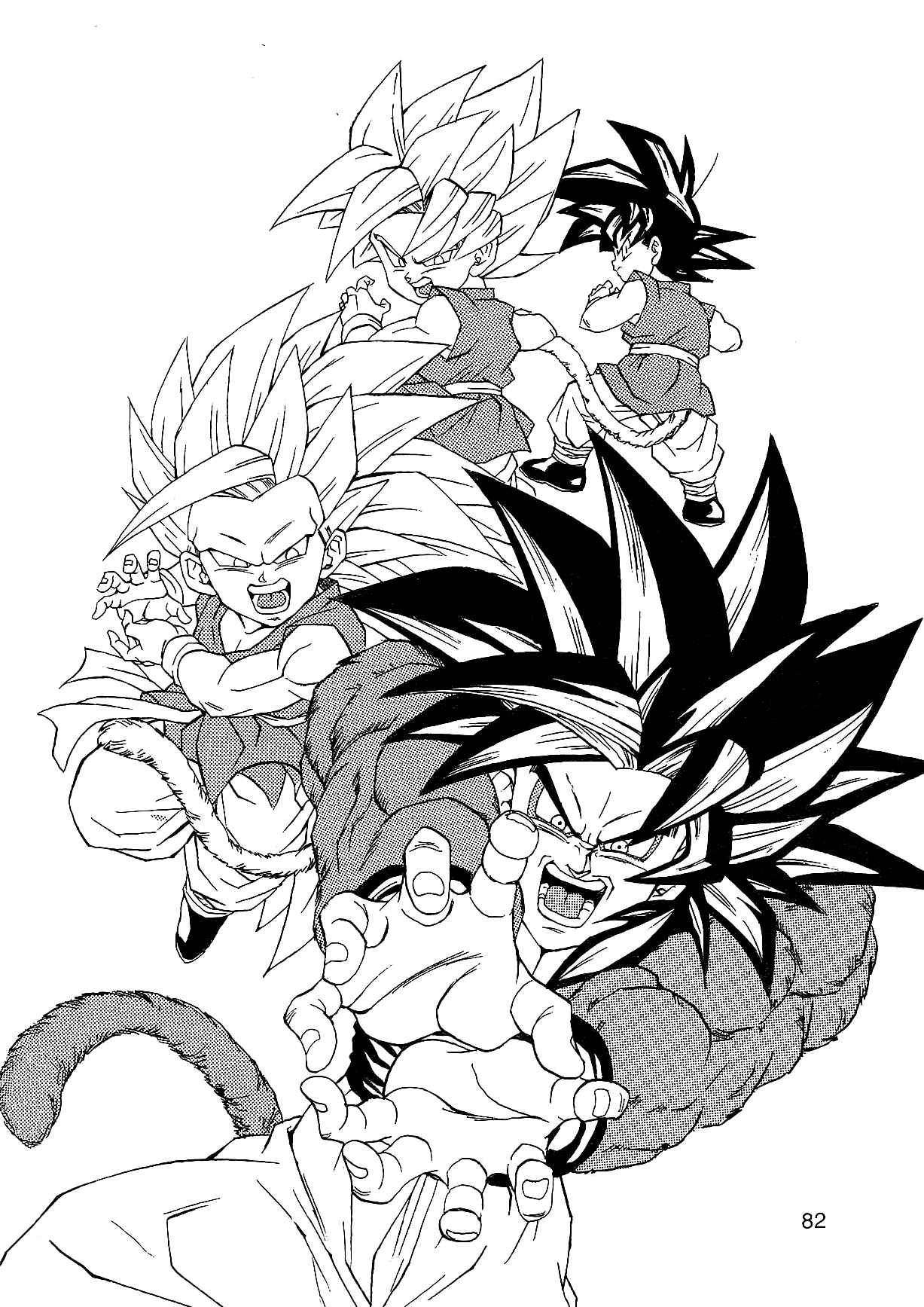 Page 85 Chapter 4 Dragon Ball AF (Young Jijii)