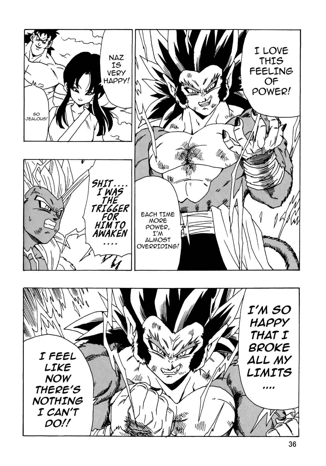 Page 37 Chapter 23 Dragon Ball AF (Young Jijii)