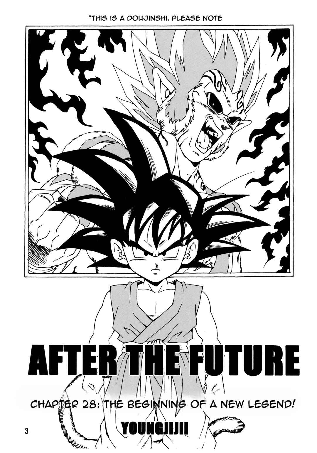 Page 4 Chapter 28 Dragon Ball AF (Young Jijii)