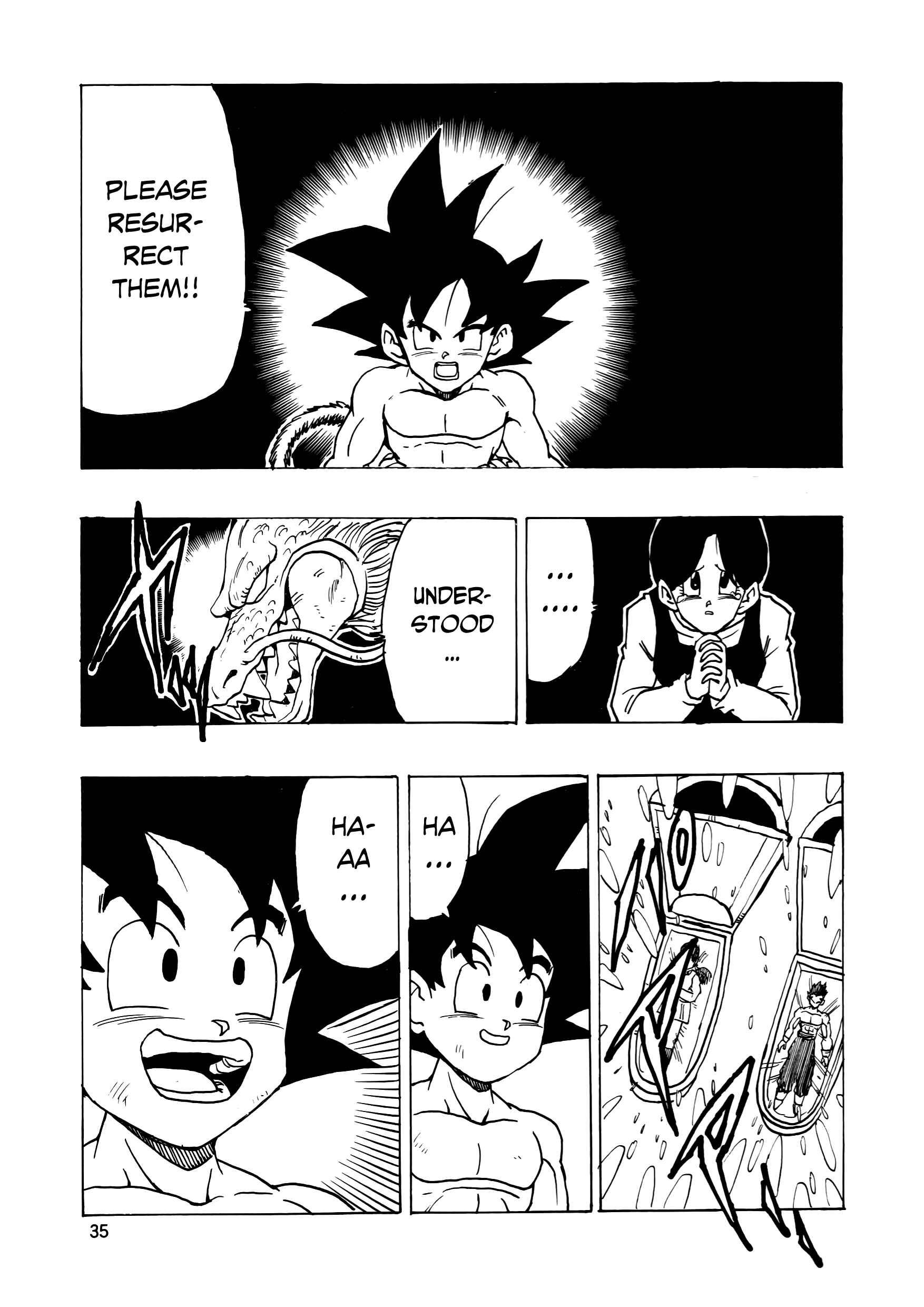 Page 36 Chapter 17 Dragon Ball AF (Young Jijii)